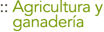 Agricultura y ganadería